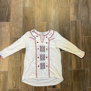 Lucky Brand 3/4 length Shirt Medium